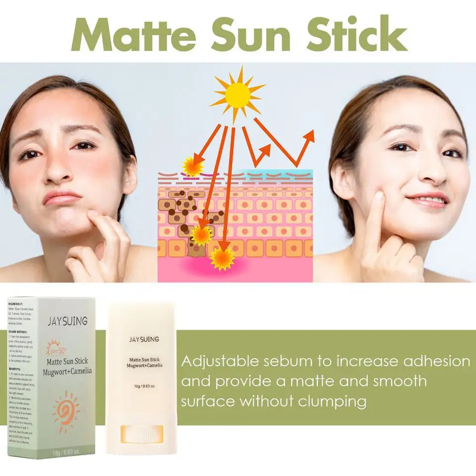 Matte Sunscreen Stick SPF50+ For Oily Skin